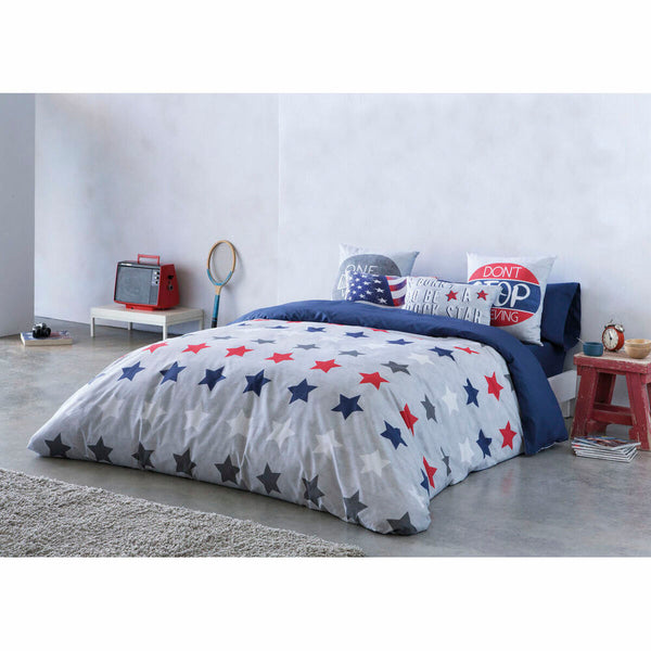 Funda Nórdica Naturals American Star Cama de 135/140 (220 x 220 cm)